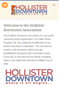 Mobile Screenshot of downtownhollister.org